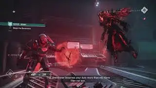 Helping Commander Zavala overcome his nightmare