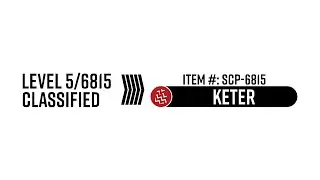SCP Classified Bar Woed Component Animated