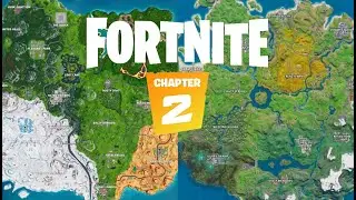 Evolution Of Fortnite Map. Season 1 to chapter 2