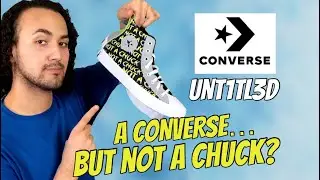 MY NEW CONVERSE UNT1TL3D “NOT A CHUCK”! UNBOXING + ON FEET!