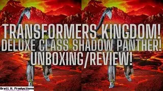 Transformers Figure Review | Kingdom | Deluxe Class Shadow Panther Review!
