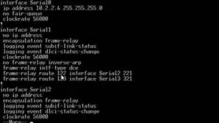 CCNA CCNP Frame Relay Switch Config 2/2