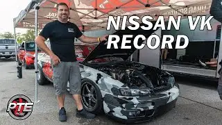 Nissan VK World Record | Jon Rogers 6sec Nissan 240sx