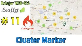 11 Web GIS Leaflet Dasar - Cluster Marker