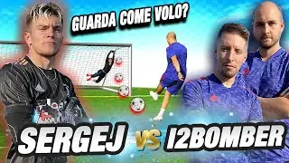 ⚽🧤Sergej GK VS I2bomber - SFIDIAMO il nostro NUOVO PORTIERE 🏆