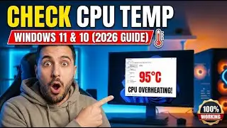 How To Check Your CPU Temperature on Windows 11 or Windows 10 PC (2026)