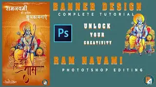HOW TO EDIT RAM NAVAMI POSTER IN PHOTOSHOP.