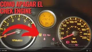 cómo borrar el check engine