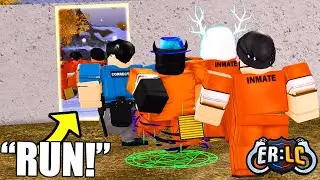 Security Guard HELPED Prisoners ESCAPE JAIL! - ERLC Roblox Liberty County