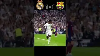 The New El Clasico Real Madrid VS Barcelona Bellingham 🔥 #youtube #shorts #football