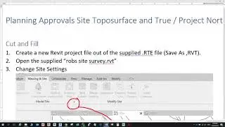 Revit Help 1   Planning Approval
