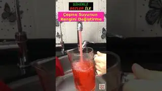 Çeşme suyunun rengi değişti #water #sihir #yeteneksizsiniztürkiye