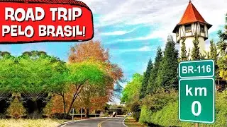 4 VIAGENS de CARRO no BRASIL! 🚙 🇧🇷 (ROAD TRIP)