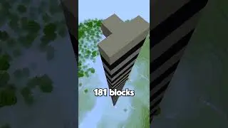 How Far Can You Fall Without Armour In Minecraft 1.21? #shorts