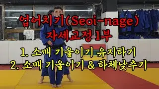 업어치기(Seoi-nage) 자세교정하기 1부 #업어치기 #seoinage #judo 
