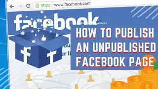 How to publish an unpublish facebook page