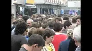 USSR; Street Market in Moscow 1990?