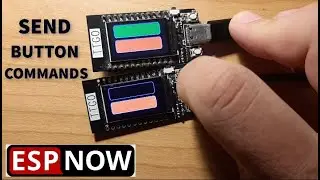 ESP NOW Effortless Control - Display On & Off Buttons With TTGO ESP32