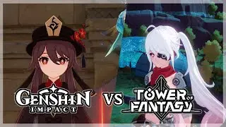 Exploring the Desert in Genshin Impact vs Tower of Fantasy