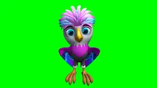 cute bird animation 90 d 