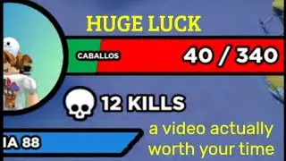 16 Kill Detonator Lucky Survival for a fan | Slap Battles Royale