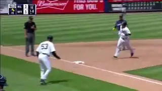Clint Frazier Walk Off Home Run vs. Brewers
