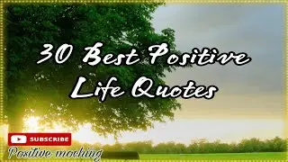 30 Best Positive Life Quotes to keep you Motivated and Optimistic/#quotesforlife #positivemoching