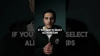 HOW TO SELECT ALL YOUR CLIPS IN ONE CLICK IN PREMIERE PRO