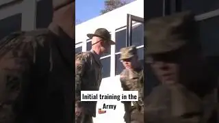 Initial training in the Army 