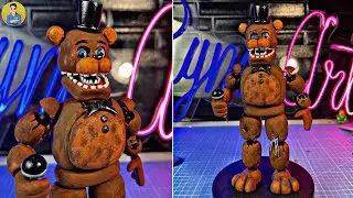 WITHERED FREDDY😧😧(REMAKE FNAF2/UCN/FNAF AR) TERCERA FIGURA DE PORCELANA EN EL CANAL