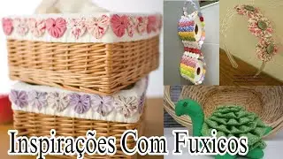 103 Ideias Lindas Com Fuxicos/ Parte 2 