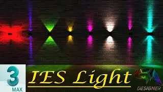 IES Lights in 3ds Max & VRay //  VRayIES // SA Designer // 3DS Max Tutorial