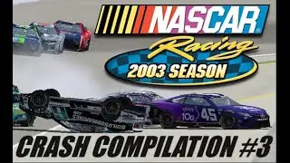 NR2003 Realistic Crash Compilation #3 (NASCAR 2023) (with Onboards)