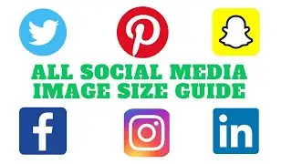 Social Media Image Sizes | Social Media Image Size Guide | Facebook | LinkedIn | Instagram | Twitter