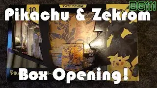Opening A Pikachu & Zekrom GX Premium Collection Box!