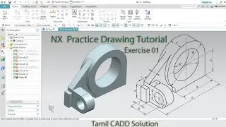 Nx Practice Drawing Tutorial Exercise -01