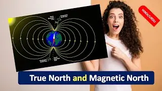 What are True North and Magnetic North|True North VS Magnetic North| True North|Magnetic North HINDI
