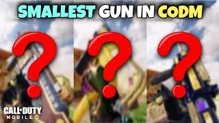 Top 3 Smallest Gun in COD Mobile