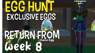 [EXPIRED] FORTNITE - 100 Egg Hunt - Exclusive Eggs Return From Week 8 - 1148-2251-1748