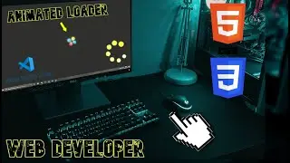 Awesome Loading Animation Using HTML & CSS | Animated Loader | CSS Animation | CSS Loader | Loader.
