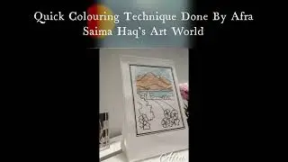 Drawing Tutorial by Afra || #shorts #youtubeshorts