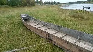 спуск лодки на воду