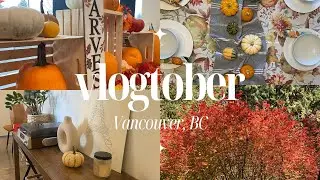 Thanksgiving, brunch at IKEA, West Van viewpoint, White Rock, BC.