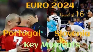 Portugal vs Slovenia  Euro 2024 round of 16 key moments #euro2024 #euros2024 #euro #football
