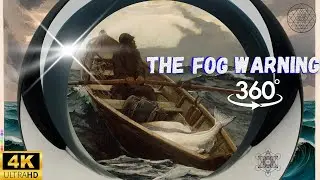 The Fog Warning ⚠  Painting in 4K Resolution 360° Rotation