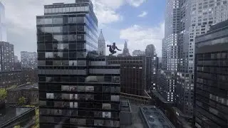 Marvel Spider-Man 2 PS5 Pro Swinging Gameplay