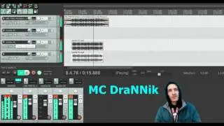 Recording music in Studio sound  - MC DraNNiK