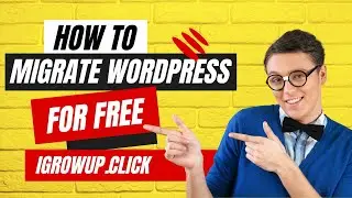 How To Transfer WordPress Website From One Server for Free? #wordpresstutorial #wordpresshosting