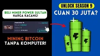 30Juta Dari Rumah!? Cara Dapat Uang dari Menambang Bitcoin Tanpa Komputer! | SEASON 9