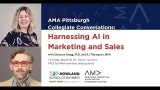 AMA Collegiate Conversation: Harnessing AI in Marketing and Sales